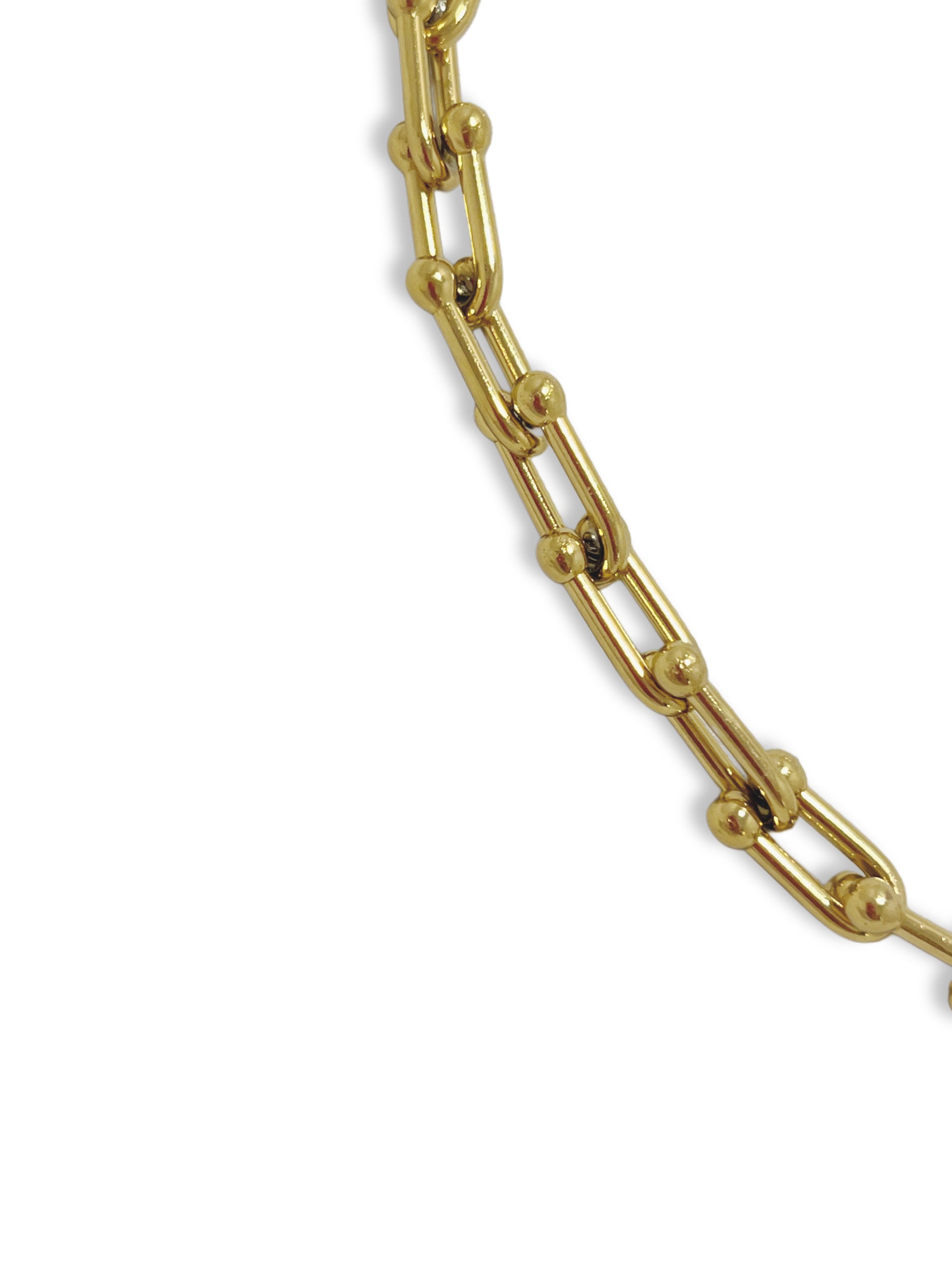 Gold Link Chain Necklace